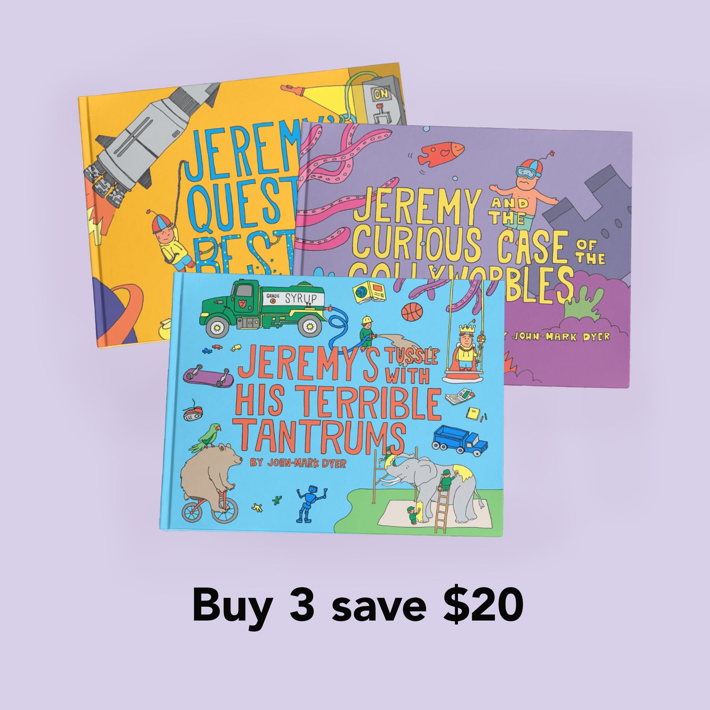 All 3 books